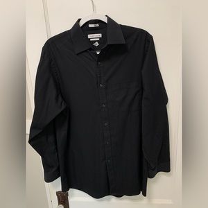 Elegant Black Dress Shirt - Excellent Condition